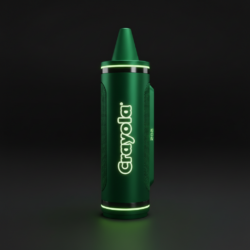 crayon speaker Green bluetooth