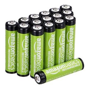 Amazon Basics 16-Pack AAA Rechargeable Batteries