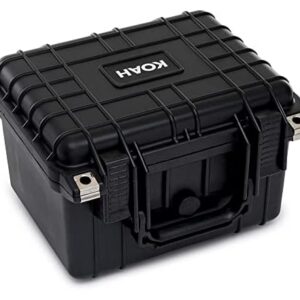Knox Gear Koah Weatherproof Hard Case with Customizable Foam (10 x 9 x 7 Inch)
